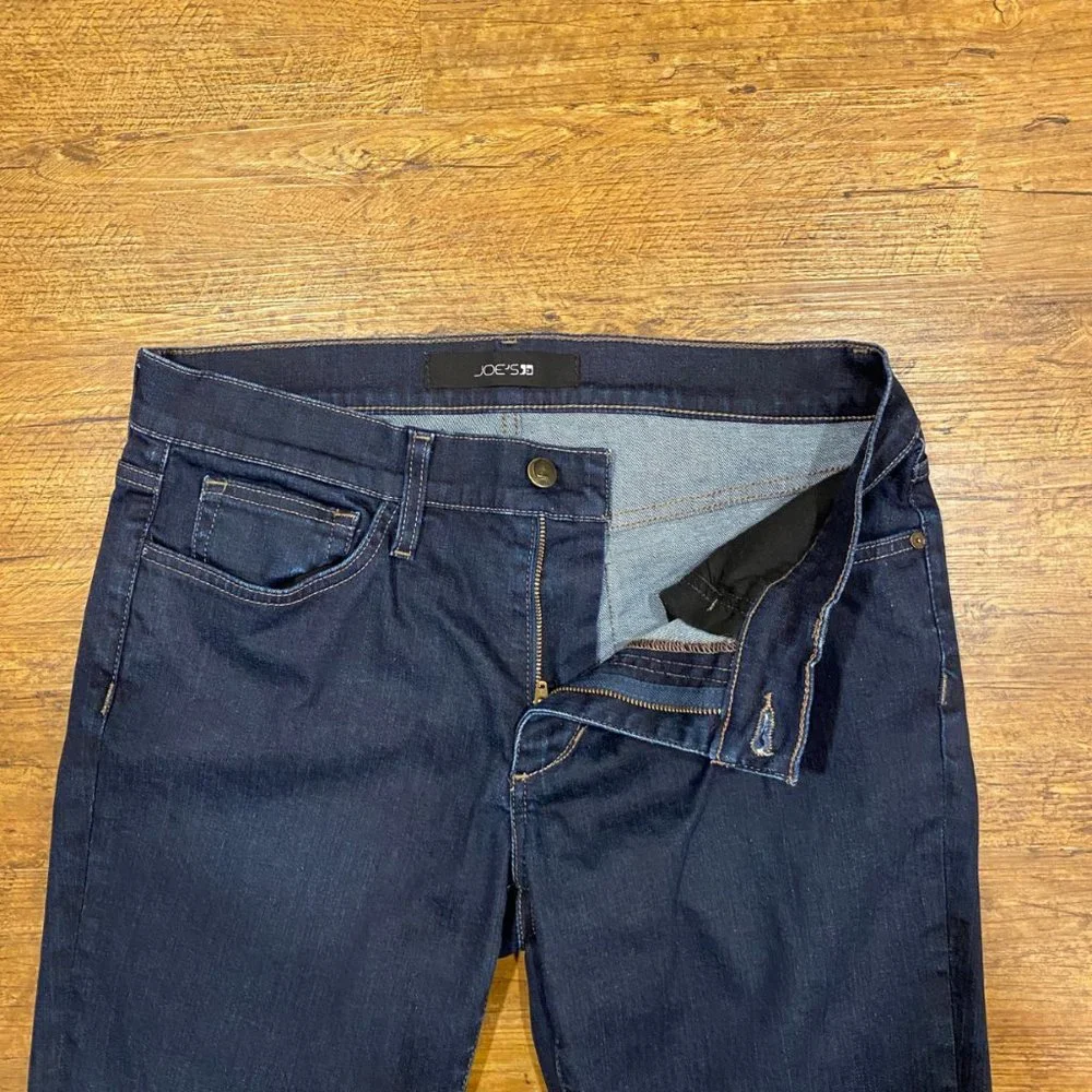 Joe's Jeans The Brixton Blue Dark Wash Casual Denim Pants Trousers Men's‎ 31x29